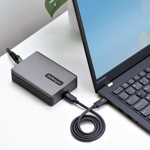 StarTech.com 10Gigabit Ethernet Card for Access Point, Switch - 10GBase-T - Portable - TAA Compliant - Thunderbolt 3 - Mar