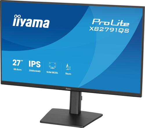 27IN IPS-PANEL 4-SIDE SLIM BEZEL 2560X1440 15CM HEIGHT ADJ.