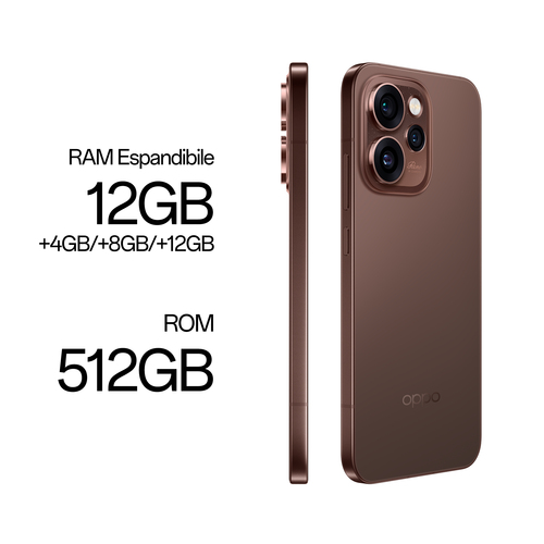 OPPO Reno15 Pro 5G AI Smartphone, Tripla fotocamera 200+50+50MP, Selfie 50MP, Display 6.32” 120HZ AMOLED FHD+, 6200mAh, RA