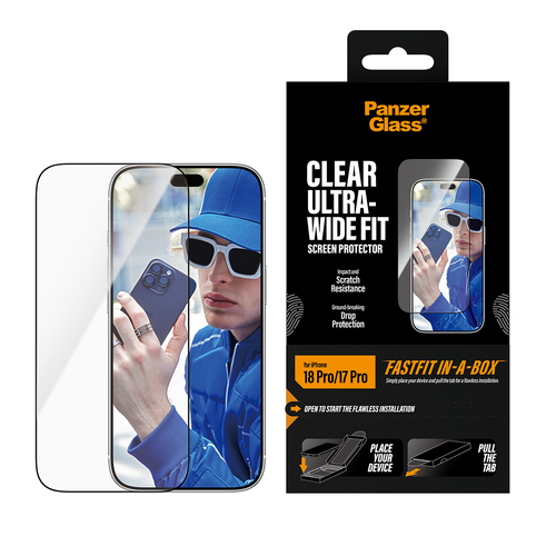 PANZERGLASS SCREEN PROTECTOR IPHONE 18 PRO UWF FF