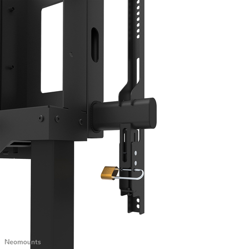 Neomounts MOVE Lift XL FL55-975BL1 Display Cart - 160 kg Load Capacity - 4 Casters - Steel - 125.30 cm (49.33") Width x 81