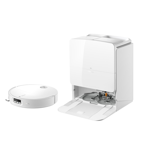 Roborock Qrevo Edge 2 Pro. Tipo di contenitore della polvere: Senza sacchetto, Colore del prodotto: Bianco, Forma: Rotondo