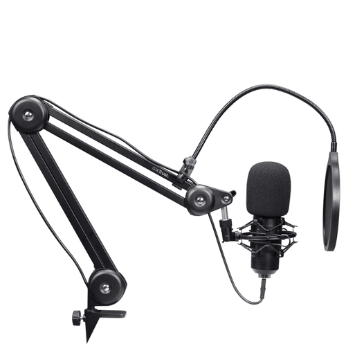 Mikrofon für Live-Streaming, Spiele, Aufzeichnung, Podcasting, Inhaltserstellung Trust Emita II+ GXT 270 - Kabelgebunden -