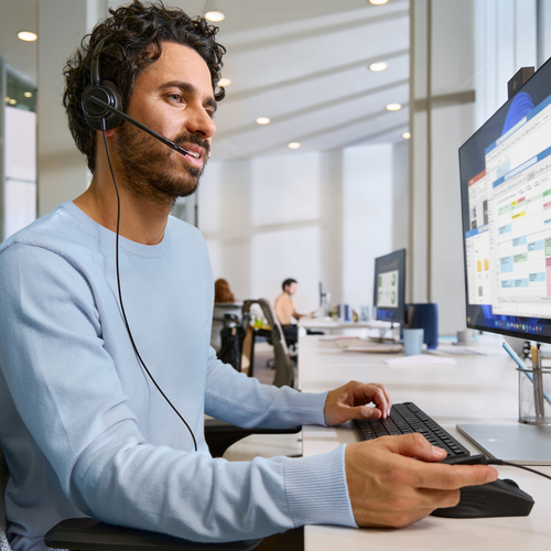 HP POLY MISSION 425 STEREO USB WIRED HEADSET CLASSIC (BULK)