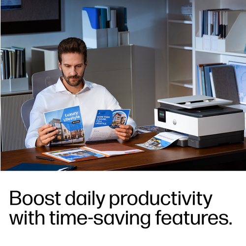 HP OfficeJet Pro Wireless Color Printer. Print technology: Thermal inkjet, Printing: Colour printing, Maximum resolution: 