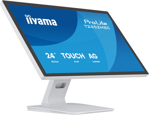 iiyama ProLite T2452MSC-W2AG 24 Zoll Klasse LCD-Touchscreen-Monitor - 16:9 Format - 5 ms Reaktionszeit - 61 cm (24 Zoll) V