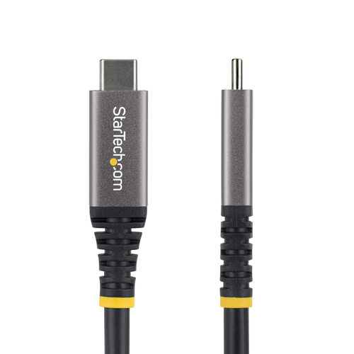 StarTech.com 3 m USB4 A/V/Power/Data Transfer Cable - 1 - Cable for Notebook, USB Device, Docking Station, Wall Charger, M
