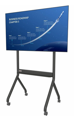 Paramount™ PR565ML3 Display-Wagen - 90,72 kg Belastbarkeit - 4 Rollen - 76,20 mm Rollengröße - 1066,8 mm Breite x 845,8 mm