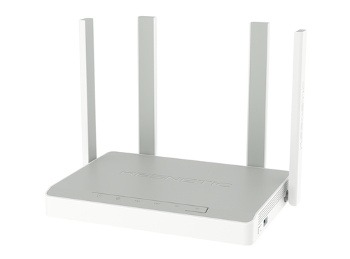 Keenetic Hopper AX1800 Mesh Wi-Fi 6 Router with a 4-Port Gigabit Smart Switch and USB 3.0 Port. WAN connection type: RJ-45