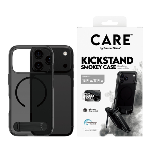 PANZERGLASS CARE CASE KICKSTAND MAGSAFE IPHONE 18 PRO BLACK