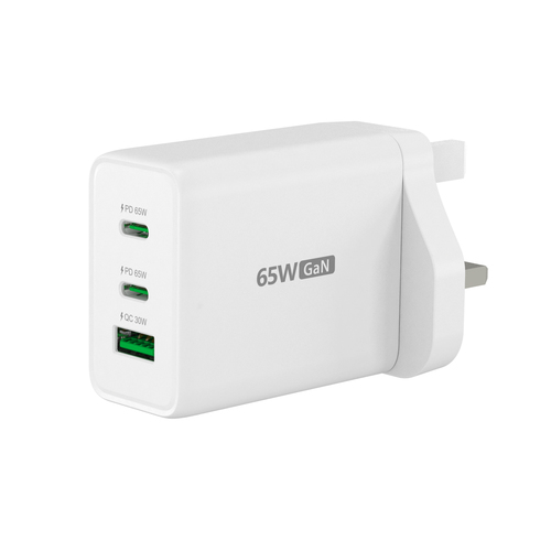 j5create 65 W AC Adapter - 1 Pack - Universal Adapter - For Headset, Mobile Computer, Smartphone, Notebook, Portable Gamin