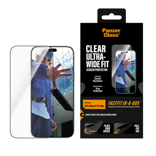 PANZERGLASS SCREEN PROTECTOR IPHONE 18 PRO MAX UWF FF