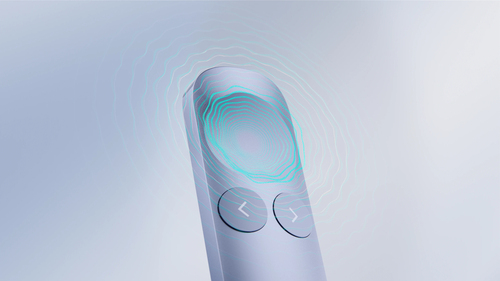 Logitech Spotlight 2. Interface recetor wireless: USB, Tecnologias sem fios: Bluetooth/RF, Alcance sem fios: 30 m. Cor do 
