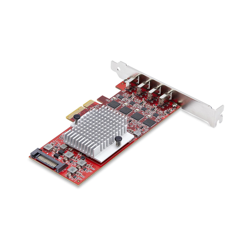 StarTech.com USB Adapter - PCI Express x4 - 1.25 GB/s, 640 MB/s, 60 MB/s, 1.50 MB/s, 140.80 kB/s - Desktop, Server - Inter