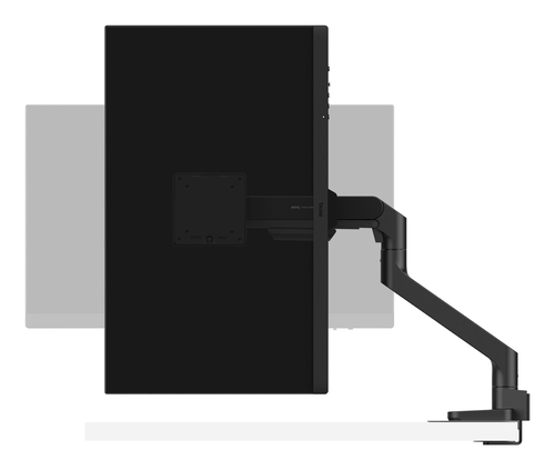 BenQ Ergo Montagearm für Monitor - Schwarz - Höhenverstellbar - 1 Unterstützte(r) Display(s)Bildschirmgröße: 43,2 cm bis 1