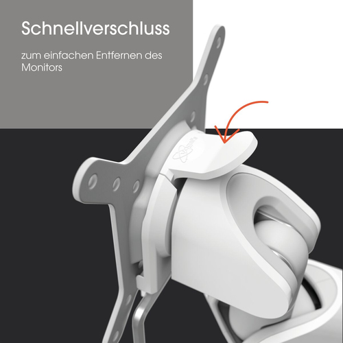Vogel's MOMO 4136W Monitorarm Motion Plus. Höchstgewichtskapazität: 10 kg, Minimum Bildschirmgr�ße: 25,4 cm (10"), Maximal