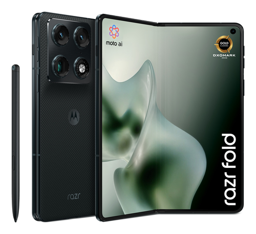 Motorola Mobility razr fold 512 GB Smartphone - 22,6 cm (8,9 Zoll) Flexibler faltbarer Bildschirm LTPO P-OLED 2K 2484 x 22