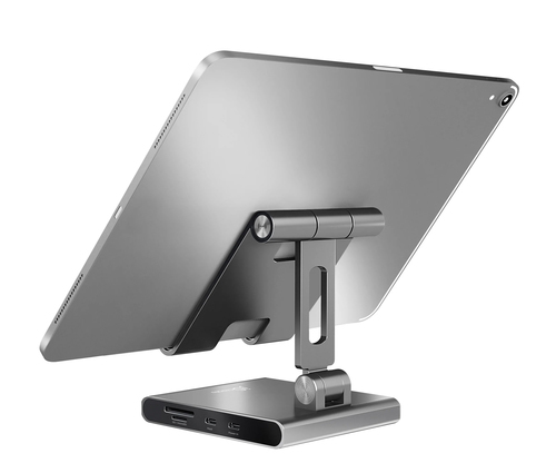 j5create JTS224-N Height Adjustable Tablet PC Stand - 27.9 cm (11") to 32.8 cm (12.9") Screen Support - 1.50 kg Load Capac