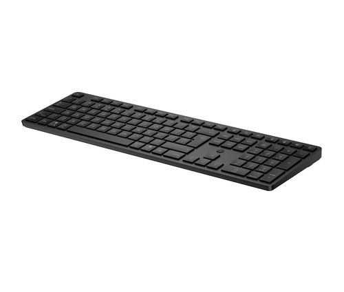 HP 495K Multi-Device Dual-Mode Keyboard. Keyboard form factor: Full-size (100%), Connectivity technology: Wireless, Device