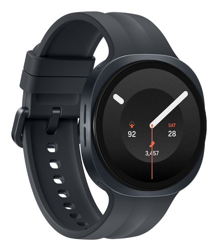 Samsung Galaxy Watch9 SM-L340 Smartwatch - 42,70 mm Case Height - 40,40 mm Case Width - Graphit Body Color - Schwarz Band 