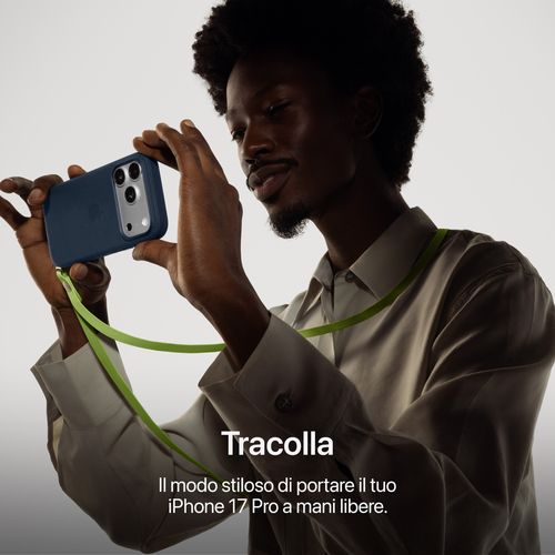 Apple iPhone 17 Pro 256GB Blu Profondo. Dimensioni diagonale schermo: 16 cm (6.3"), Risoluzione del display: 2622 x 1206 P