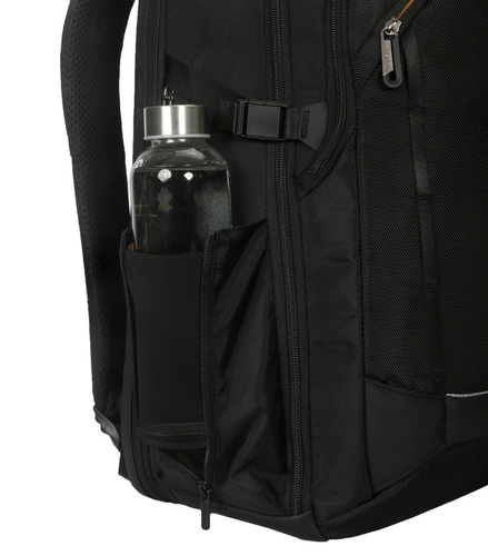 Targus TBB664GL. Rucksack-Typ: Reiserucksack, Produkthauptfarbe: Schwarz, Färbung: Einfarbig. Breite: 400 mm, Tiefe: 120 m