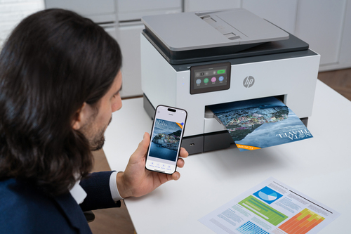 HP OfficeJet Pro 9132 Wireless All-in-One Color Printer, Two-sided printing; Copier, Scanner. Print technology: Thermal in