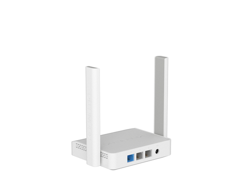 Router wireless Keenetic Starter KN-1121 - Wi-Fi 4 - IEEE 802.11n/k/v/r - Ethernet - Mono banda - 2,40 GHz ISM band - 2 x 