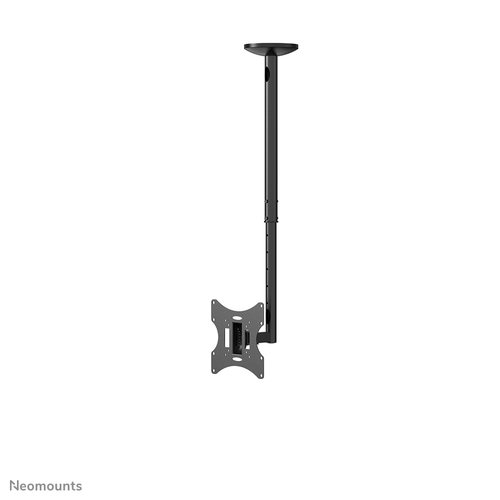 Newstar TV/Monitor Ceiling Mount for 10""-40"" Screen, Height Adjustable - Black - Height Adjustable - 58.4 cm to 132.1 cm