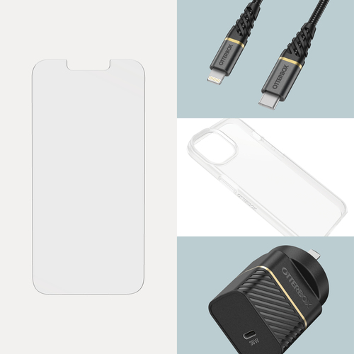 OtterBox Premium Glass 9H Vidro temperado Protetor de ecrã para iPhone 14 Pro - Claro - Para OLED iPhone 14 Pro - Antimicr
