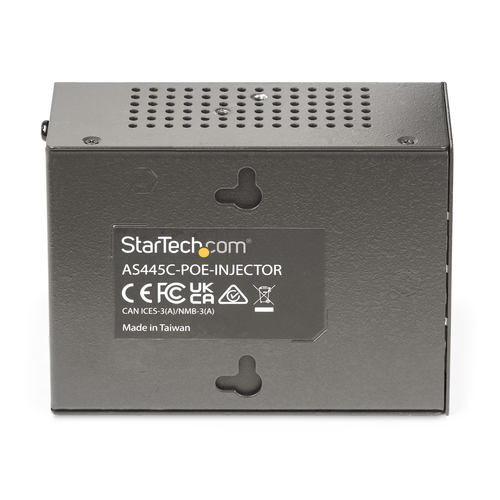 StarTech.com 4-Port Multi-Gigabit PoE++ Injector, 5/2.5/1G Ethernet (NBASE-T), PoE/PoE+/PoE++ (802.3af/802.3at/802.3bt), 1