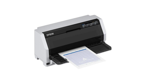 Stampante Ad Aghi Epson LQ-690IIN - Monocromatico - 24-pin - Nero, Bianco - 7 Copie - 106 Colonna - 487 cps Mono - 360 x 1