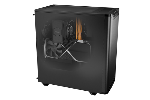 be quiet! Pure Base 501 Pure Base 501 Airflow Black Computergehäuse - ATX, Micro ATX, Mini ATX Motherboard Supported - Mid