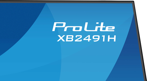 iiyama ProLite XB2491H-B1 24 Zoll Klasse Full HD LED-Monitor - 16:9 Format - Mattschwarz - 60,5 cm (23,8 Zoll) Viewable - 