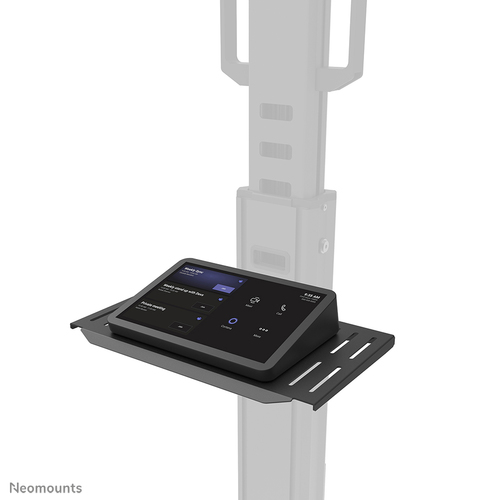 Neomounts Select Mounting Shelf for Display Screen, Video Bar, Multimedia Device, Camera - Black - Height Adjustable - 9 k