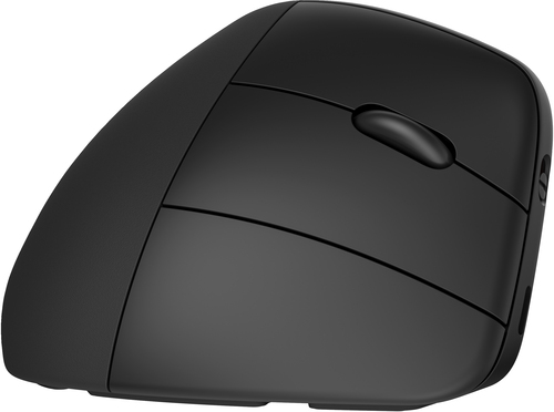 HP Maus - Bluetooth - Schwarz - Kabellos - 2,40 GHz - 1200 dpi Auflösung - Scroll-Rad - Rechtshändig