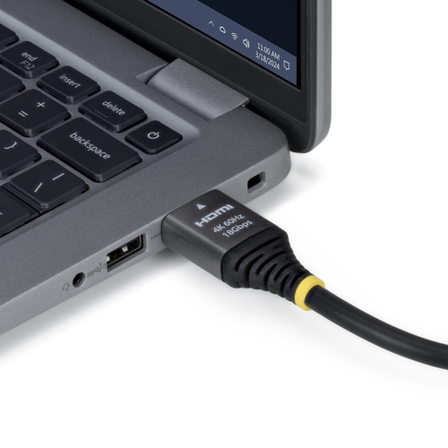 StarTech.com HDMMV5F. Kabellänge: 1,5 m, Anschluss 1: HDMI Typ A (Standard), Connector 1 gender: Stecker, Anschluss 2: HDM