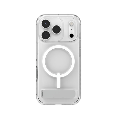 ZAGG Crystal Palace Snap Hülle für Apple iPhone 17 Pro Max Smartphone - Strukturierte Griffflächen - Glasklar - Sturzsiche