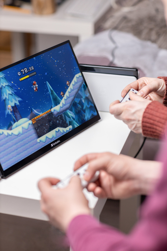 Monitor LED touchscreen Verbatim PMT-15 - 406,4 mm (16") Classe - 16:9 - 6 ms - 39,6 cm (15,6") Viewable - Capacità - 10 P