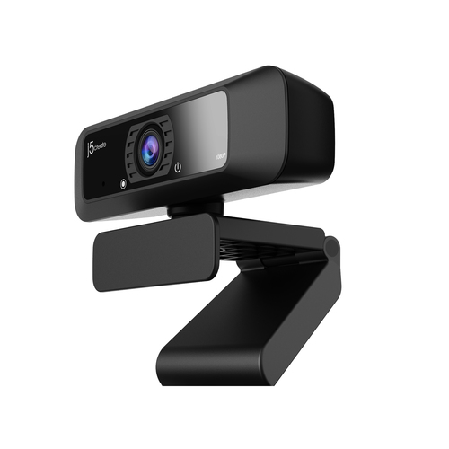 j5create JVCU100 USB™ HD Webcam with 360° Rotation, 1080p Video Capture Resolution, Black. Megapixel (approx.): 2.07 MP, M