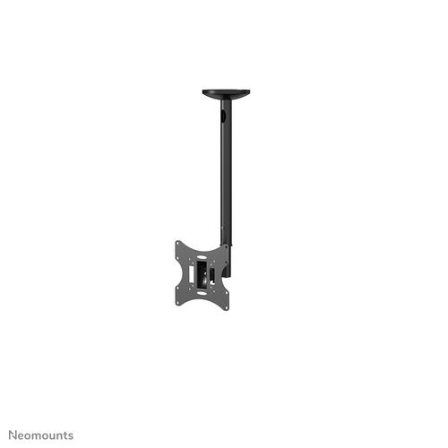 Newstar TV/Monitor Ceiling Mount for 10""-40"" Screen, Height Adjustable - Black - Height Adjustable - 58.4 cm to 132.1 cm