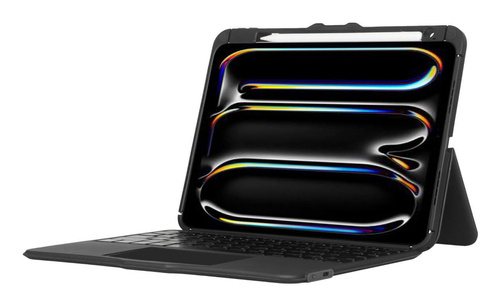 Targus VersaVu THZ988NO Tastatur/Cover (Folie) für 27,9 cm (11 Zoll) bis 33 cm (13 Zoll) Apple iPad Pro 11 (2024), iPad Pr