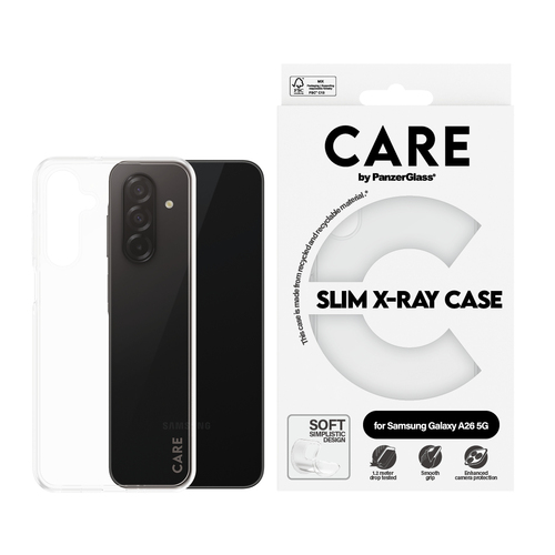 CARE Fashionable Case for Samsung Galaxy A25 5G Smartphone - Transparent
