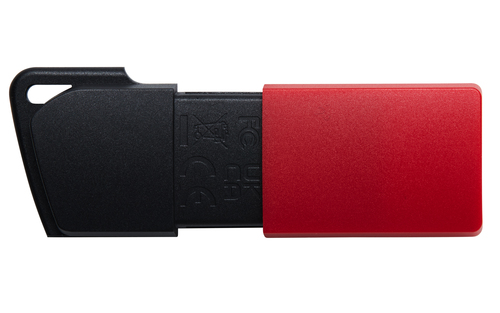 Lecteur flash Kingston DataTraveler Exodia M DTXM - 128 Go - USB 3.2 (Gen 1) - Rouge, Noir - 1 Paquet