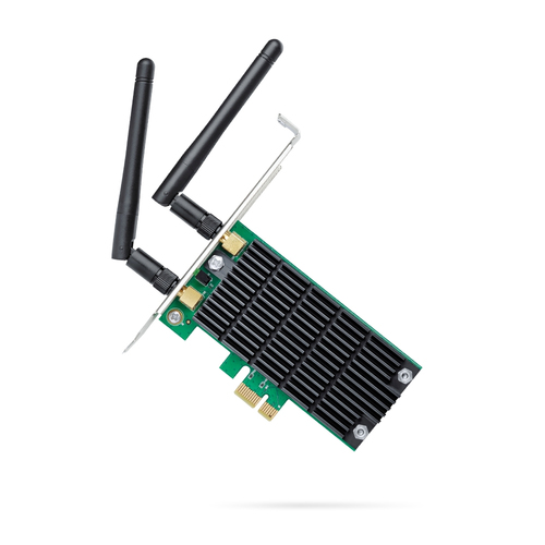 TP-Link Archer T4E Dualband Wi-Fi Adapter für Desktop Computer - IEEE 802.11ac - PCI Express - 1,17 Gbit/s - 2,40 GHz ISM 