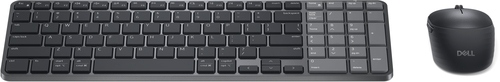 Dell Pro 7 KM746 Keyboard & Mouse - US International - USB Type A Scissors Wireless Bluetooth/RF 6.0 2.40 GHz Keyboard - U