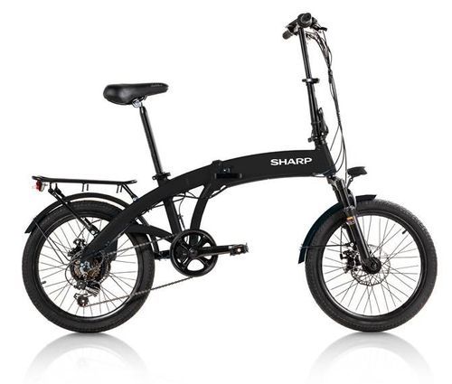 Sharp BK-BM04-EB. Akkuspannung: 36 V, Ladezeit: 5 h. Weight (including battery): 23 kg, Breite: 570 mm, Tiefe: 1600 mm. Fr