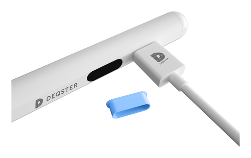 DEQSTER 80-3000. Gerätekompatibilität: Tablet, Markenkompatibilität: Apple, Produktfarbe: Weiß. Akku-/Batterietyp: Eingeba
