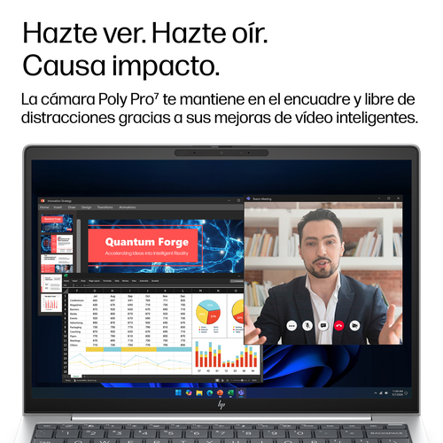HP EliteBook 8 Flip G2i 33.8 cm (13.3") Touchscreen Convertible Copilot+ PC 2 in 1 Notebook - WUXGA - Intel Core Ultra 5 S
