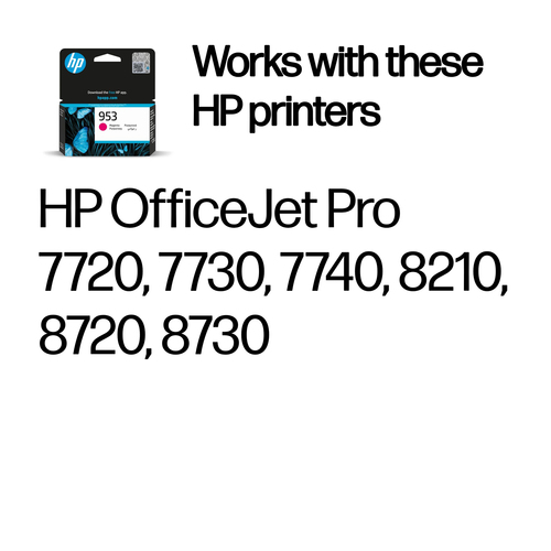 HP 953 Original Inkjet Ink Cartridge - Magenta Pack - 700 Pages